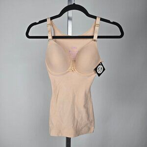 Shapeez Nude Full Coverage Minimizer Bra w/ Tummy Control Size XS A